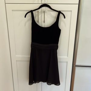 Ann Taylor size 6 black cocktail dress.